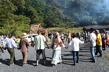 秋の縄文野焼き祭り（平成２９年度）
