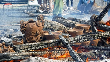 秋の縄文野焼き祭り（平成３０年度）
