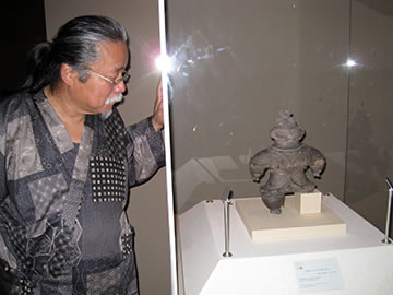 東京国立博物館にて・遮光器土偶との対面